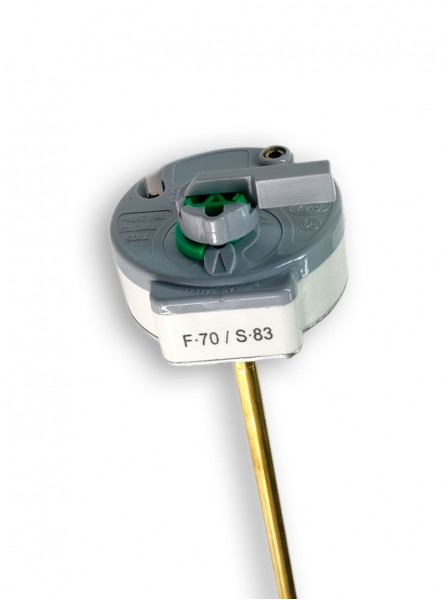 Термостат стержневой с термозащитой TBS 16A 250V F.70/S.83