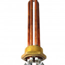 482030 Блок ТЭН 3000W 220/400V - G1,5 (48мм) медь, L-23см, под винт