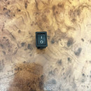 66346 Выключатель одноклавишный с 4-мя контактами (черный)