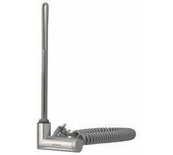 Блок управления с ТЭНом Сунержа, Г-обр. левый, кабель с вилкой, хром, 300 Вт