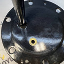 30661022 Фланец Stout под датчик с местом анод 6 болтов