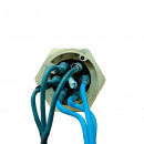 20620094646 Блок ТЭН NM 3000W 220/400V, нержавейка, G1,5 (48мм), L-230мм