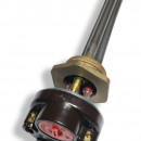 3402207_kit ТЭН радиаторный RG 700W/220V, левая резьба G1 (33мм.) + термостат