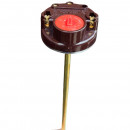 3402207_kit ТЭН радиаторный RG 700W/220V, левая резьба G1 (33мм.) + термостат