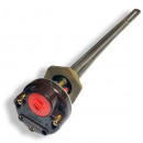 3402200_kit ТЭН радиаторный RG 1000W/220V, левая резьба G1 (33мм.) + термостат