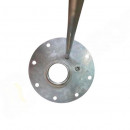 3067979 Фланец косвенного бойлера D190, 8 болтов, нерж., L-430, под ТЭН G2