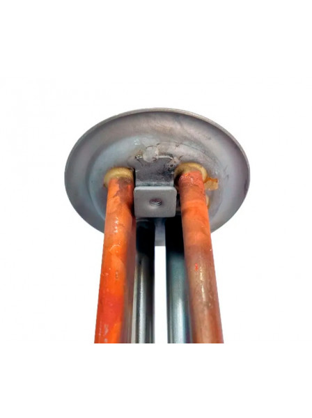 ТЭН RF 2000W/220V (700+1300), TS+, медный, верт. нерж. патрубки