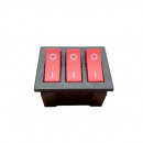 301201 Выключатель трехклавишный 15A/250V