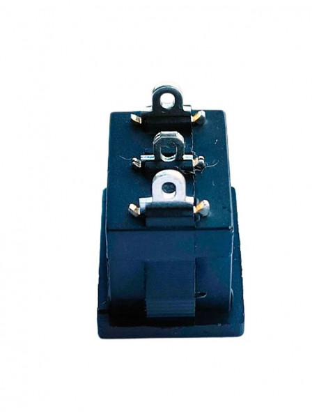 Переключатель двухрежимный черный 6A/250V