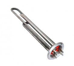ТЭН DN 2000W/230V, нержавейка, под анод М4, верт., 4 контакта
