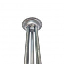 3062224 ТЭН DN 2000W/230V, нержавейка, под анод М4, верт., 4 контакта