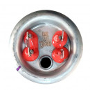 WH-30.01N ТЭН RF 3000W/230V нержавейка, верт., L-360мм