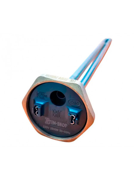 ТЭН радиаторный RDT 2500W, левая резьба, D42мм (G1 1/4)