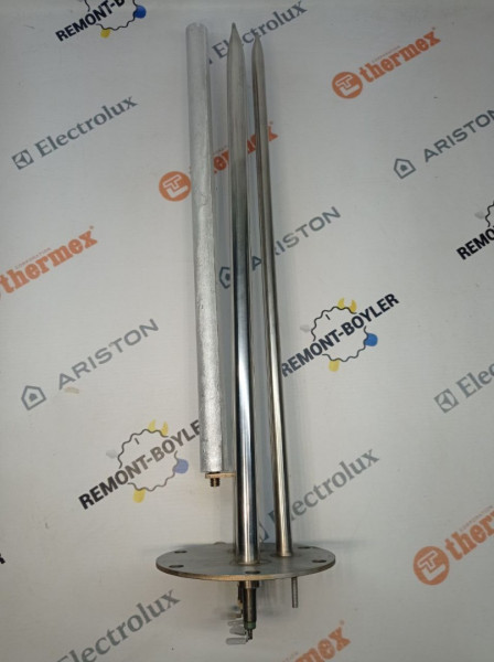 Фланец из нерж. стали 2000W с сухими ТЭНами в сборе EWH Basis, PSH-TM (c 2008 г.в.)