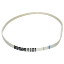 WN275 Ремень стиральной машины L-1287 - Н8, белый