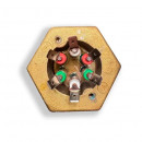 68994 Блок ТЭН 3х2000W/230V, медный, L-430мм