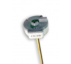 Термостат стержневой с термозащитой TBS 16A 250V F.70/S.83