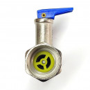 180534 Клапан предохранительный с рычажком 3/4, 6,0 Бар