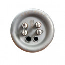 20109 ТЭН RF 1000W(750+250), медный, верт.