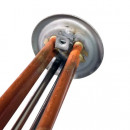 20109 ТЭН RF 1000W(750+250), медный, верт.