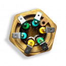 320230 Блок ТЭН 3х2000W/230V, нержавейка, L-430мм