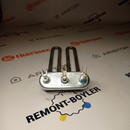 815104 ТЭН 2000W, средний L-176мм, резко гнутый, без отверстия