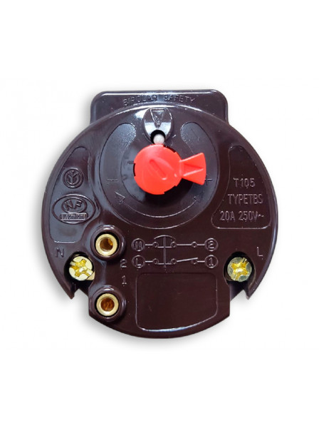 Термостат стержневой с термозащитой RTS 425 78/90/20А