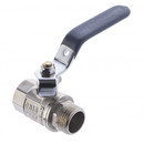 11491149 Кран шаровой FM 1/2 гайка-штуцер ручка (AQUALINK 120/10)