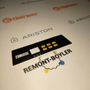 21030200156 Наклейка панели управления конвектора Zanussi