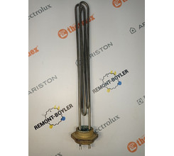 Блок ТЭН 3000W/220V, нержавейка, L-380мм