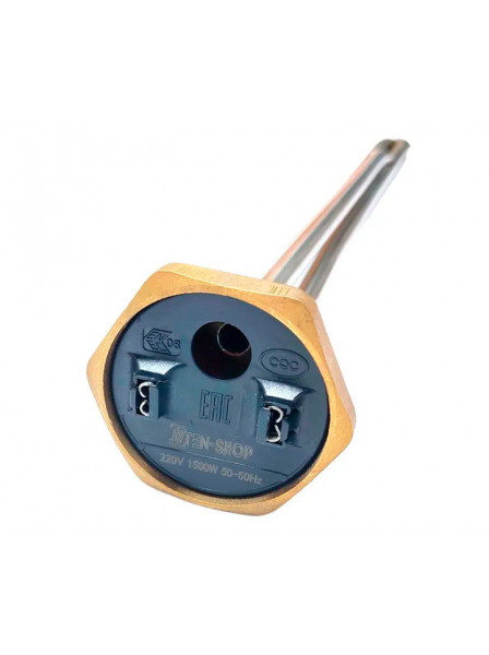 ТЭН радиаторный RDT 1500W, левая резьба, D42мм (G1 1/4)