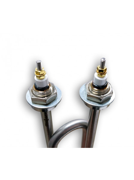 ТЭН 8000W/220V, нерж., L-43см, штуцер 1/2