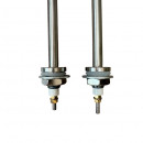 44325 ТЭН 3150W/220V, нерж., L-34см, штуцер 1/2