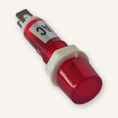 48010 Лампа сигнальная XDN1-220В D10 красная