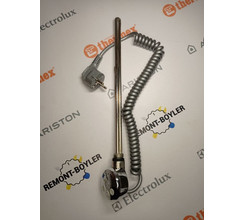 Блок управления с ТЭНом Terma MEG 1.0 кабель с вилкой, хром, 600 Вт