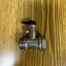 180535 Клапан предохранительный с рычажком 3/4, 8,0 Бар